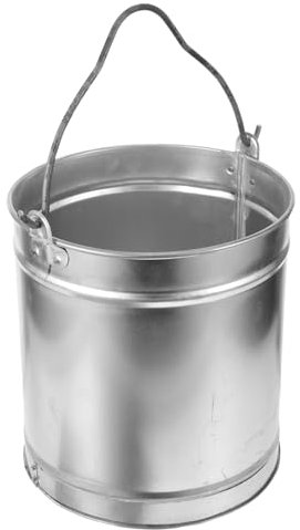 iplusmile Metal Fireplace Ash Bucket Charcoal Bbq Grill Bin Garden Fire Pit Portable Outdoor