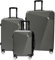 xRace Reisekofferset 3-TLG 20/24/28 Zoll Hartschalen-Kofferset/Koffer Trolley mit 4 Zwillingsrollen, TSA-Schloss, Premium Innenfutter, stoßfest, stapelbar – Dunkelgrau