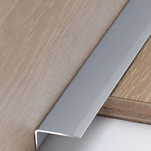 Stair Nosing Trim Protector - Step Edging Floor Transition Profile Strips for Vinyl, Wood, Laminate, Metal - Durable and Versatile Edge Trim