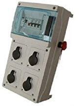 EUR'OHM - COFFRET DE CHANTIER ÉQUIPÉ 4PC EUR'OHM 19200 - EUR-19200