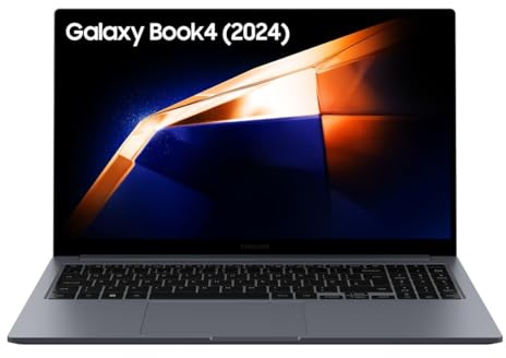 Samsung Galaxy Book4 Laptop | 15.6 Inch FHD AMOLED Display | Intel Core 7 | 8 GB RAM | 512 GB SSD | Windows 11 | Aluminium Grey| Works with Galaxy Phone & Tab