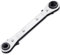 GIONAR HVAC Service Wrench Tools, Quad Ratchet Spanner with 4 Sizes 3/8'' 1/4'' 5/16'' 3/16'', 360° Air Ratchet Wrench for Air Conditioning & Refrigeration Equipment Repair