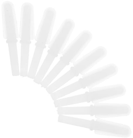 Happyyami 10stücke Pack Honig-schaber Paste-Stift Ersatz-köpfe Gelee-extraktions-Stift Imkerwerkzeug Bienenzucht Zubehör Wabenschaber Honigwerkzeug Imker-extraktionsschaber