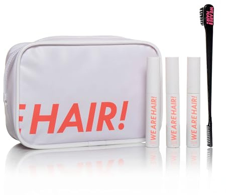 We Are Hair - Mascara lissant Styling Fix – Gel coiffant - Lisse les baby-hair et sourcils - Tenue longue durée - 90% naturel - Vegan - Fabriqué en France – 3X10 ml