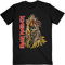 Iron Maiden T Shirt Debut Album Band Logo Nue offiziell Herren Schwarz