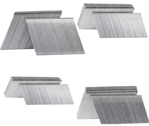 Jovant 16 Gauge Finish Nails,2-Inch 16GA Straight Finish Nails Galvanized Finishing Nails (1000 pcs/Box)