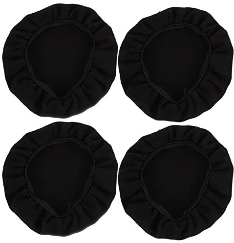 Housoutil 4pezzi Copripadiglioni Cuffie in Cotone Morbido Protezione Antipolvere Traspirante Copertura Elasticizzata Per Auricolari Grande Sostituzione Comoda e Assorbente Per Cuffie