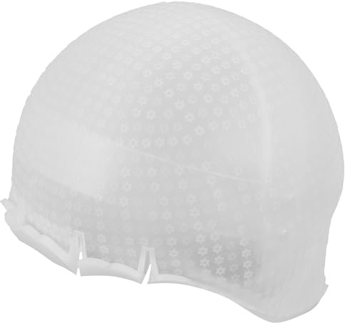 ULTECHNOVO Gorro de Silicona con Agujeros Preperforados para Teñir el Cabello Reutilizable y Versátil para Mechas y Cuidado del Cabello en Salones Profesionales