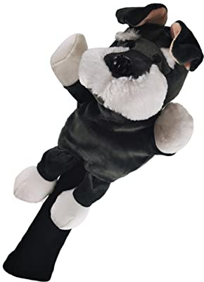 Wswqop Golf Club Headcover Funda para Cabeza de Palo de Golf en Forma Animal Cubierta Protectora para Madera Confeccionada en Felpa Duradera Adecuad, Can