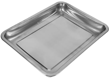 GALPADA Bañera para Pájaros Pequeños de Acero Inoxidable para Jaulas, Accesorio Seguro Que Promueve Hábitos Saludables de Limpieza en Loros y Palomas