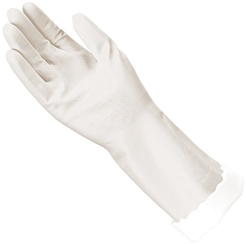 Mr. Clean Bliss Premium Reusable Latex-Free Vinyl Cleaning Gloves with Non-Slip Grip, Large