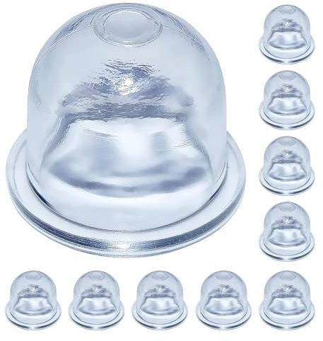 10 Stück Primer Pumpe für STIHL FS38 FS40 FS45 FS55 FS56 FS80 FS85 FS130, AUMEL Primer Birne Vergaser Ersatzteile Pumpe Bulb Zubehör für Motorsense Freischneider Fadenschneider (22mm)