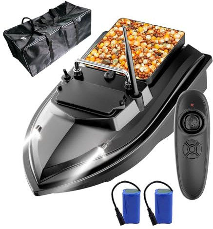 Angeln Köder Boot 500M RC Angeln Köder Boot 2KG Laden mit Handtasche Fisch Feeder Gerät 500M Entfernung 2kg Köder Laden Fernbedienung Boot