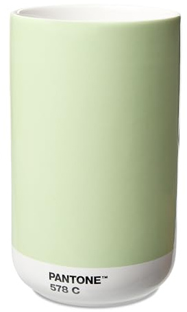 PANTONE Mini Porzellan Vase, in Geschenkbox, 500ml, Light Green 578C