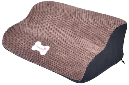 Sharplace Rampes pour Chiens marches 2 marches marches pour Chats escaliers de Pente pour Chien à Fond Stable et antidérapant Extra Larges pour Chats Chiens, Café