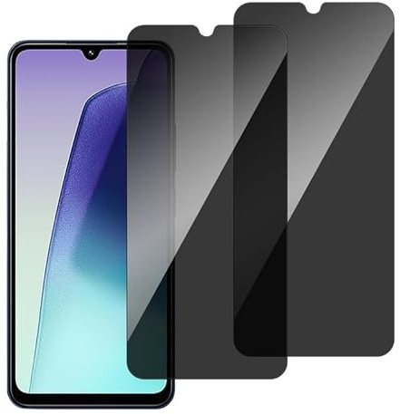 chejuza Privacy Pellicola Protettiva per Redmi 14c/Xiaomi Poco C75/Redmi A5 [2 Pezzi],Durezza 9H,Copertura Completa Anti Spy in Vetro Temperato,HD Protezione Schermo Protezione