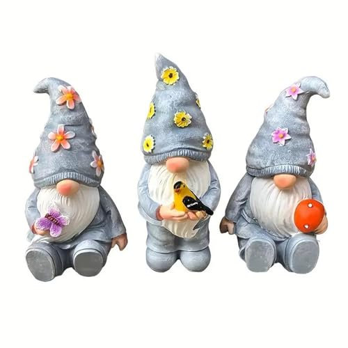 Statua da giardino nana | Scultura in resina a di gnomo, ornamento gioioso per atmosfera bianca, divertente artigianato in resina per esterni, interni, patio, cortile, prato e giardino