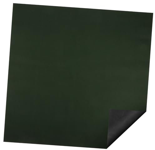 Homoyoyo Tapis De Pour Machine À Laver Et Sèche-linge Lavable Pour Appareils Électroménagers 60 X 60 Cm Vert Et Noir