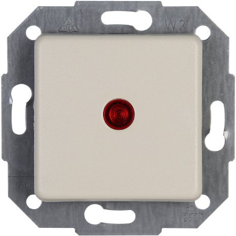 Kopp 614601077 Europa Kontrollschalter (Aus- und Wechselschalter) beleuchtet