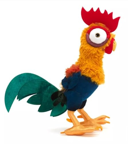 Disney Store Ufficiale Moana Hei Hei Heihei Uccello Gallo Oceania Vaiana Originale 32cm