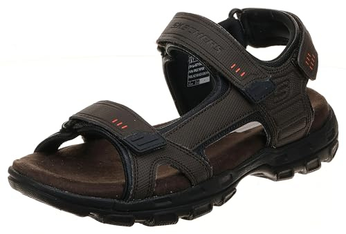 Skechers Men's Louden, Brown, 12 X-Wide