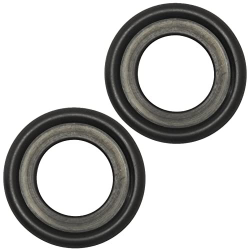 AERZETIX - C66361 - Set di 2 anelli/guarnizioni di tenuta, vite di scarico olio - compatibile con OE 03536966, 12616850, 0652526, 0652544, 652526, 652544