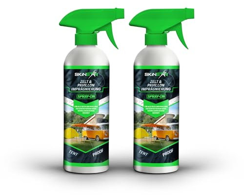 SkinStar Tenda & gazebo Spray impermeabilizzante 1L Tent Proof Spray impermeabilizzante
