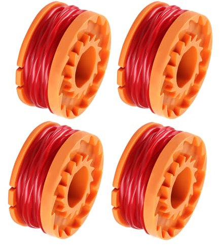 MUNSKT Strimmer Spool Lawn Mower Strimmer Spool Grass Trimmer Spool Replacement Trimmer Spool Lawn Mower Line Replacement（4 Pcs ）