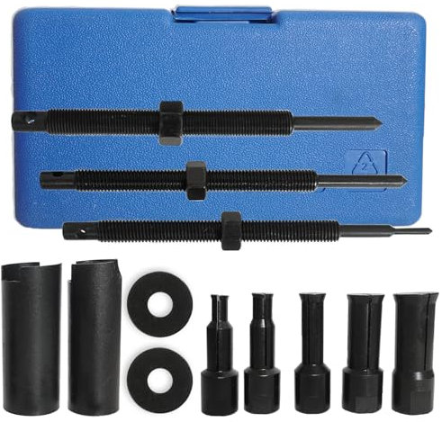 RIODEMBO 9-23mm Extracteurs de Roulements de Moto pour Démontage des Roulements Intérieurs de Moto et de Bicyclette (9mm, 11mm, 14mm, 19mm, 23mm)
