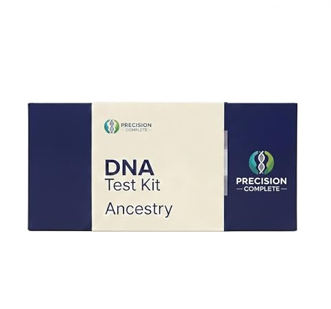 Precision Complete Prueba de ADN de ascendencia genética | Prueba de etnia, Estimación de Etnia, Prueba de ADN de Ascendencia | Prueba de saliva para uso doméstico