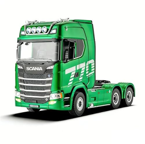 s-idee® 1501 grün Scania 770S 1/18 RC Truck Huina – RTR LKW mit Licht- & Soundeffekten 19CH