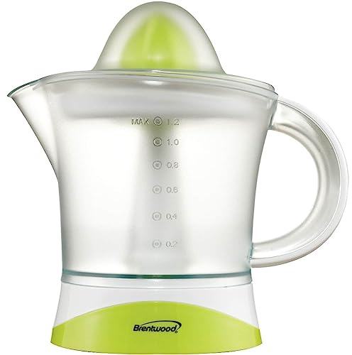 Brentwood J-17 40oz Electric Citrus Juicer, White