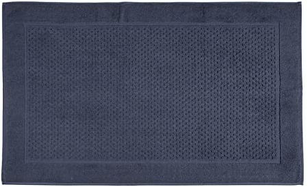 Caleffi Alfombra Baño 60x100 cm - Alfombra Ducha Suave, Absorbente y Lavable - Alfombrilla Baño Antideslizante - Alfombra Ducha Antideslizante - Tapete Casa de Banho