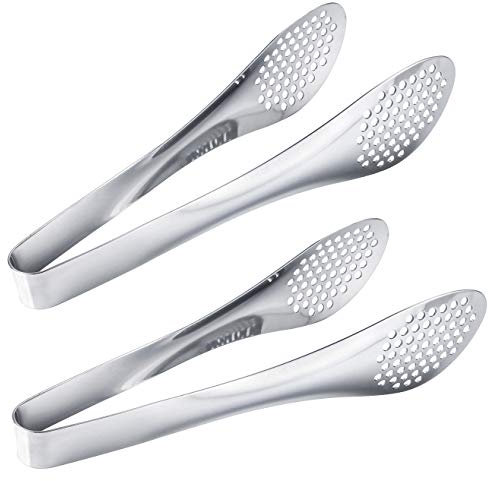 MSY BIGSUNNY 22,9 CM Pinze da buffet in acciaio inox, pinze da cucina per cucinare e servire