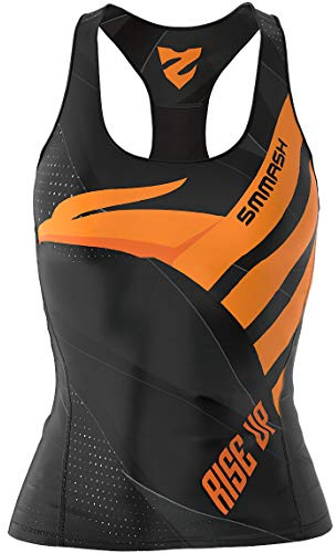 SMMASH Camiseta De Tirantes Fitness Deportiva Mujer Yoga Correr Deporte Sin Mangas Transpirable Ghost Sport Tank
