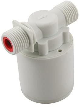 Hose Connector Adapter 1/2 Automatic Water Level Control Valve Float Valve Automatic Float Valve Water Level Control Valve Water Tank 1 Piece/White