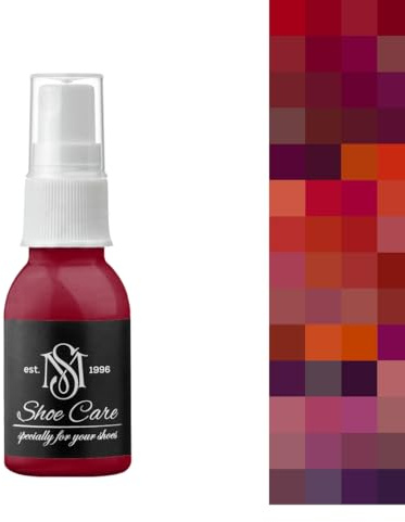 Suede and Nubuck Burgundy Color Renovator Spray - Nubuck Suede Care - Create Individual Color Matching by MAVI STEP
