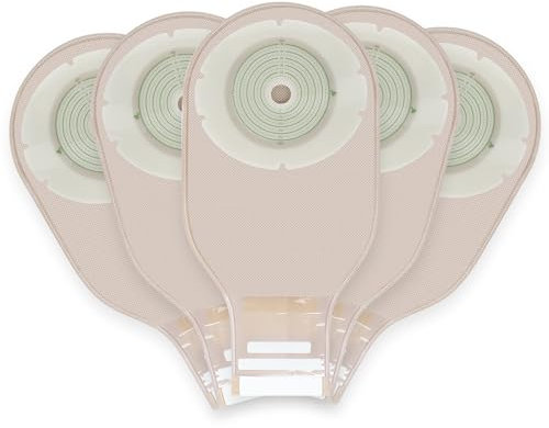 Sacchetti per colostomia, 20 pezzi, sacchetti per drenaggio usa e getta per la cura della stomia ileostomica, taglio adatto