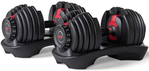 BowFlex SelectTech 552i Hantlar (par), justerbar från 2 till 24 kg per hantel