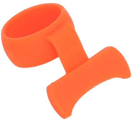 Naroote Soporte de Selección de Guitarra, Soporte de Práctica de Guitarra de de de, Manga del Dedo de Plectro sin Deslizamiento, de Plectro para Rendimiento (Hombres m tamaño)
