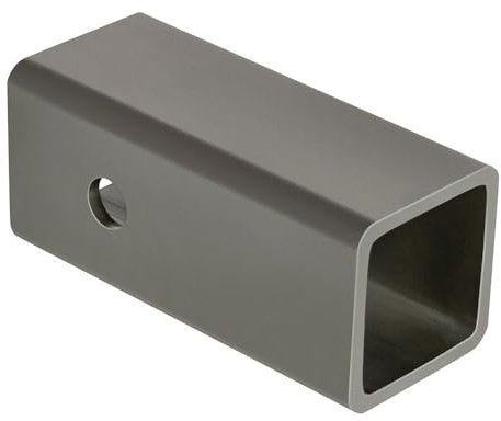 REESE Towpower 7028700 Trailer Hitch Adapter, from 2-1/2 Inch to 2 Inch Square Receiver, 6 Inch Length.