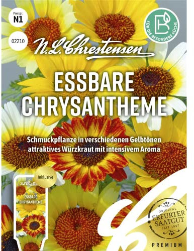 Essbare Chrysantheme Samen, Saatgut
