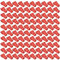 100 pezzi Blocco gancio antifurto Blocco negozio al dettaglio, Negozio al dettaglio Blocco negozio Negozio al dettaglio per cassetti di controllo(Aperture 6MM)