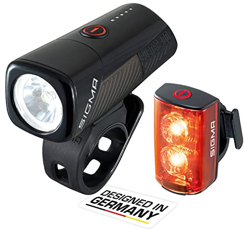 Sigma Buster 400 TR.RL 80 LED USB-Scheinwerfer-Set, Schwarz, Einheitsgröße