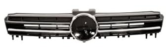 DM Autoteile 101028 Kühlergrill Kühlergitter Grill kompatibel für VW Golf 7 VII 5G1 BQ1 BE1 BE2 VFL 2012-2016