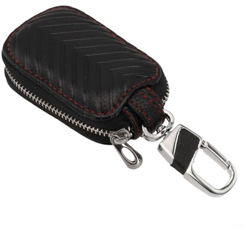 Keyless Go - Custodia in pelle per chiavi dell'auto, protezione da polvere, acqua, urti, adatta per la maggior parte dei modelli, da viaggio, uso quotidiano
