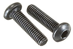 EsportsMJJ M3Ch10 50Pcs M3 En Acier Au Carbone Bouton De Douille Hexagonale Tête Ronde Vis Boulons 4-20Mm Longueur Facultative - 8Mm