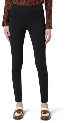 HUE Women's Wide Waistband Blackout Cotton Leggings, Assorted