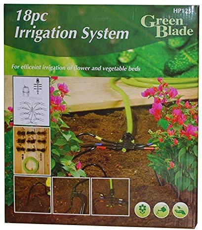 Garden Irrigation System Watering Kit, Irrigation Sprinklers, Plant Watering Kit for Greenhouse, Lawn, Patio, Landscape, Flower Vegetables Beds, Pot Plants