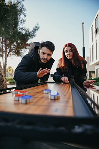Praktisch zu spielen Spiel Wandspiel (schwarz) (Shuffleboard Schwarz)